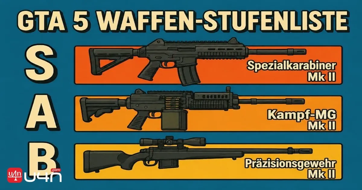 GTA 5 Weapon Tier List