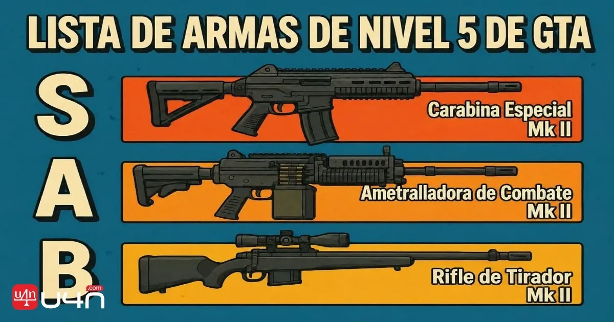 GTA 5 Weapon Tier List