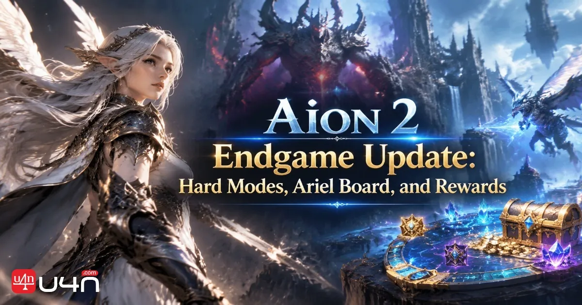 AION 2 Endgame-Update: Schwere Modi, Ariel-Board und Belohnungen