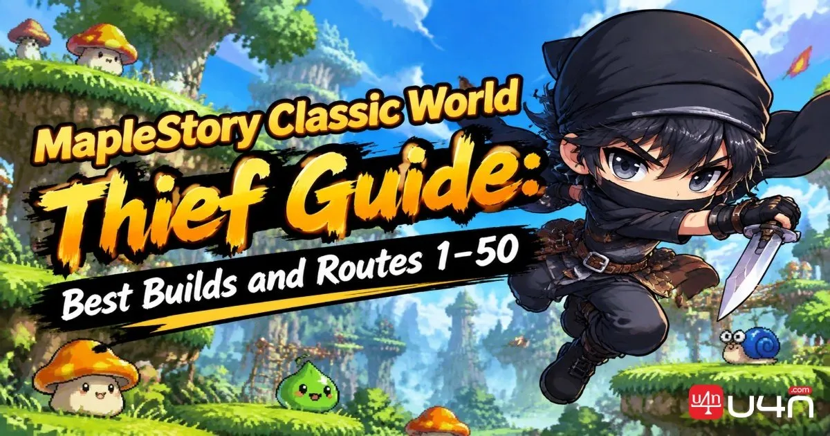 MapleStory Classic World Thief Guide: Best Builds and Routes 1–50