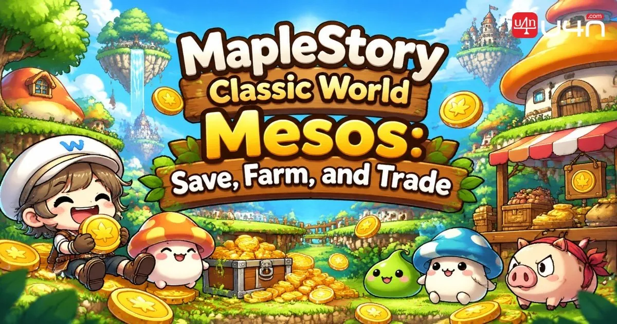MapleStory Classic World Mesos: Save, Farm, and Trade