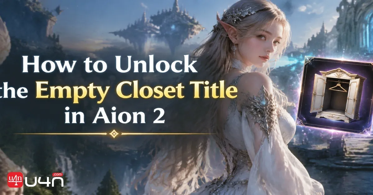 Aion 2: Poradnik odblokowania tytułu "Pusta garderoba"
