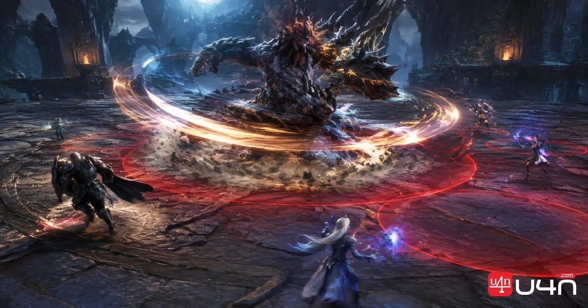 Aion 2 Ultimate Berk three-hit AoE combo and spinning attack