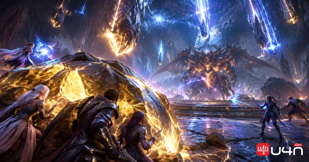 Aion 2 Ultimate Berk glowing rock cover and final Stagger check