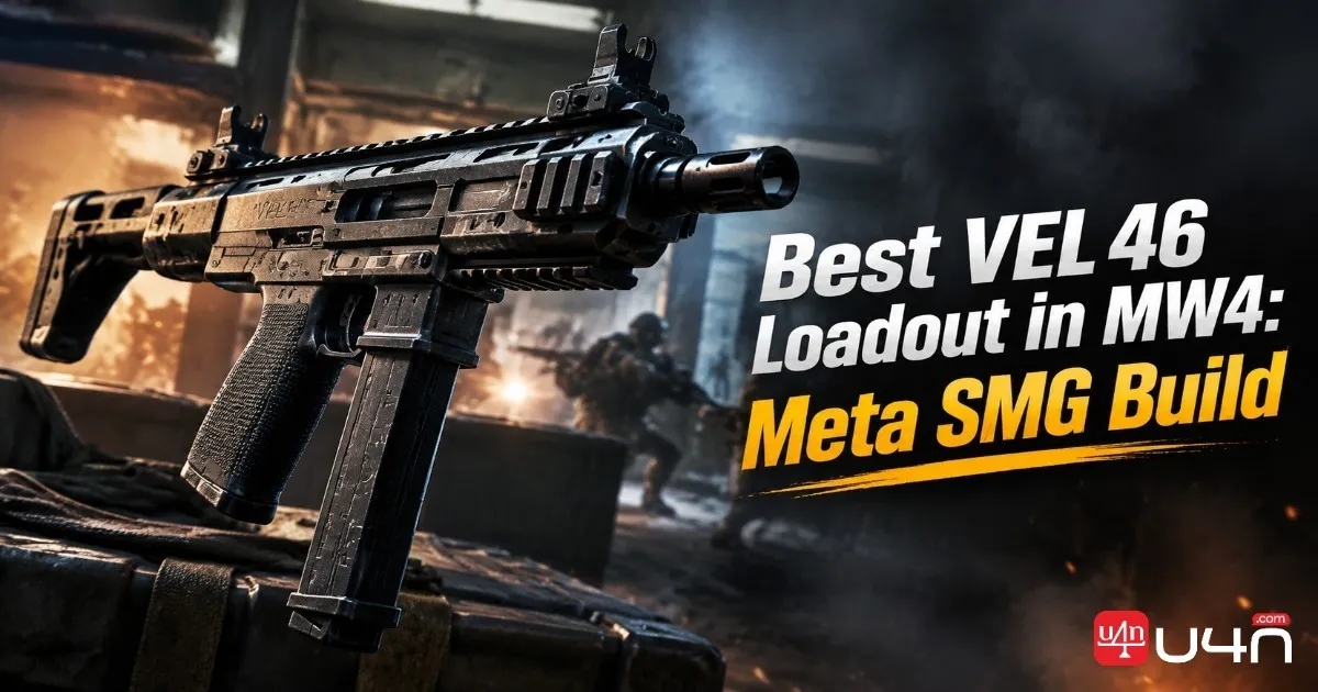 MW4 최고의 VEL 46 세팅: 메타 기관단총 빌드