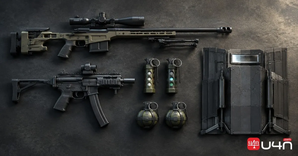 ISO Nightshade secondary weapon for close-range fights in MW4