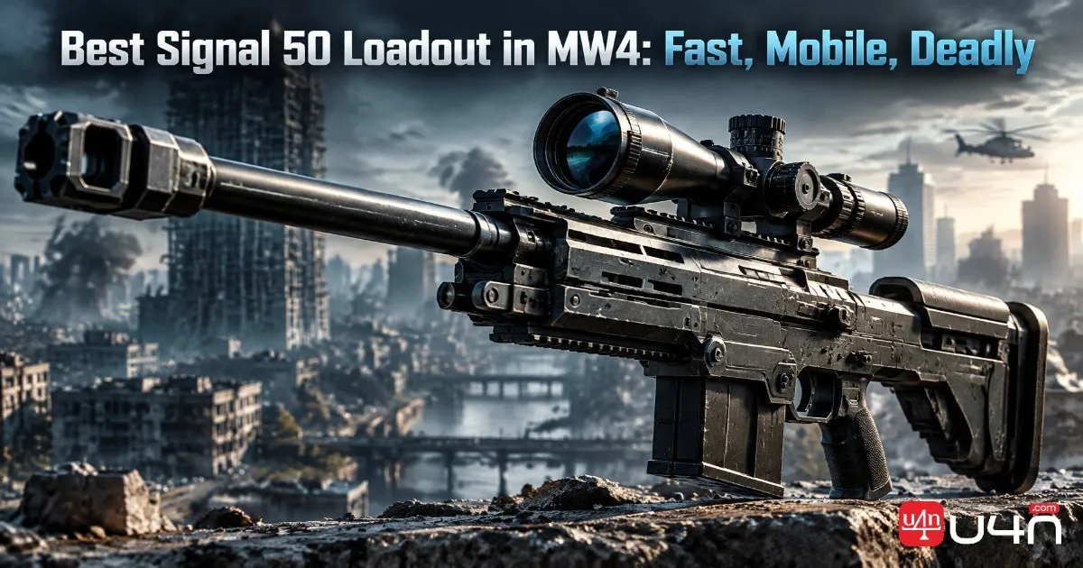 Best Signal 50 Loadout in MW4: Fast, Mobile, Deadly