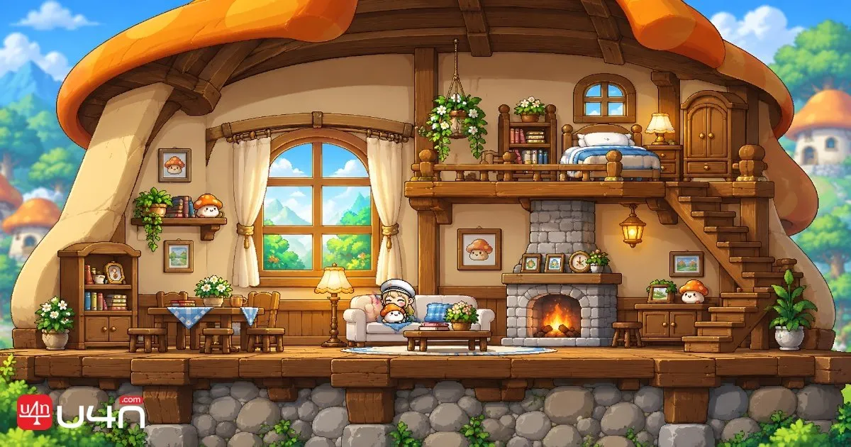 MapleStory Classic World home interior and furniture decoration