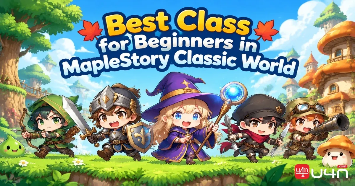 Best Class for Beginners in MapleStory Classic World