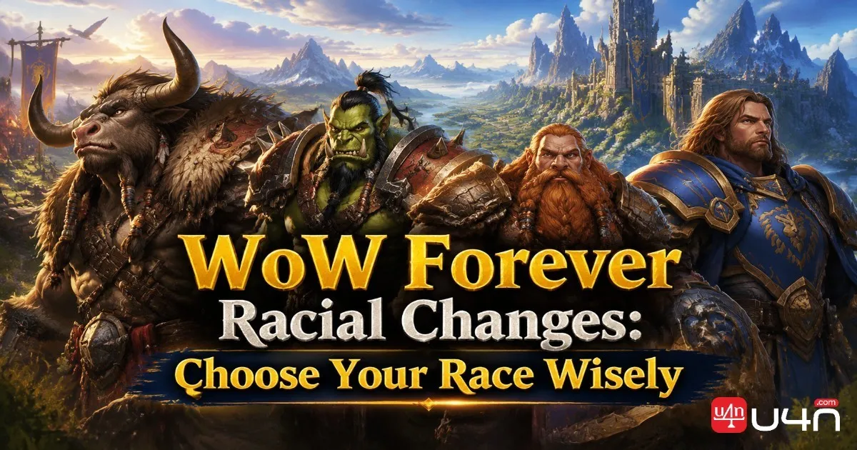 WoW Forever Racial Changes: Choose Your Race Wisely