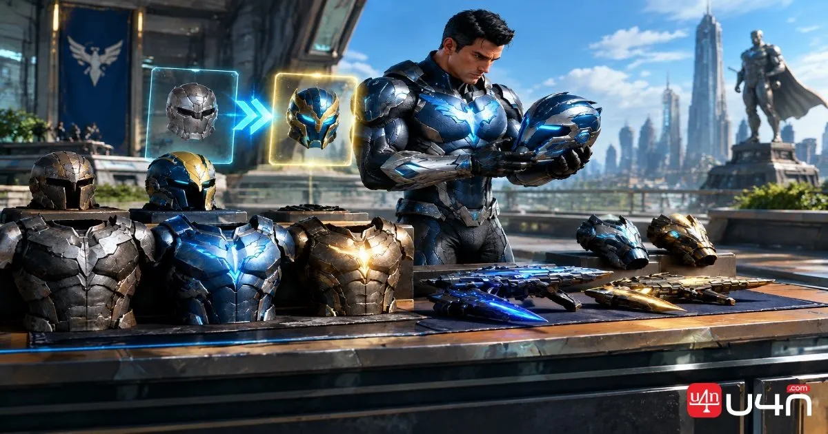 DC Universe Online superhero fighting a boss during a duo mission