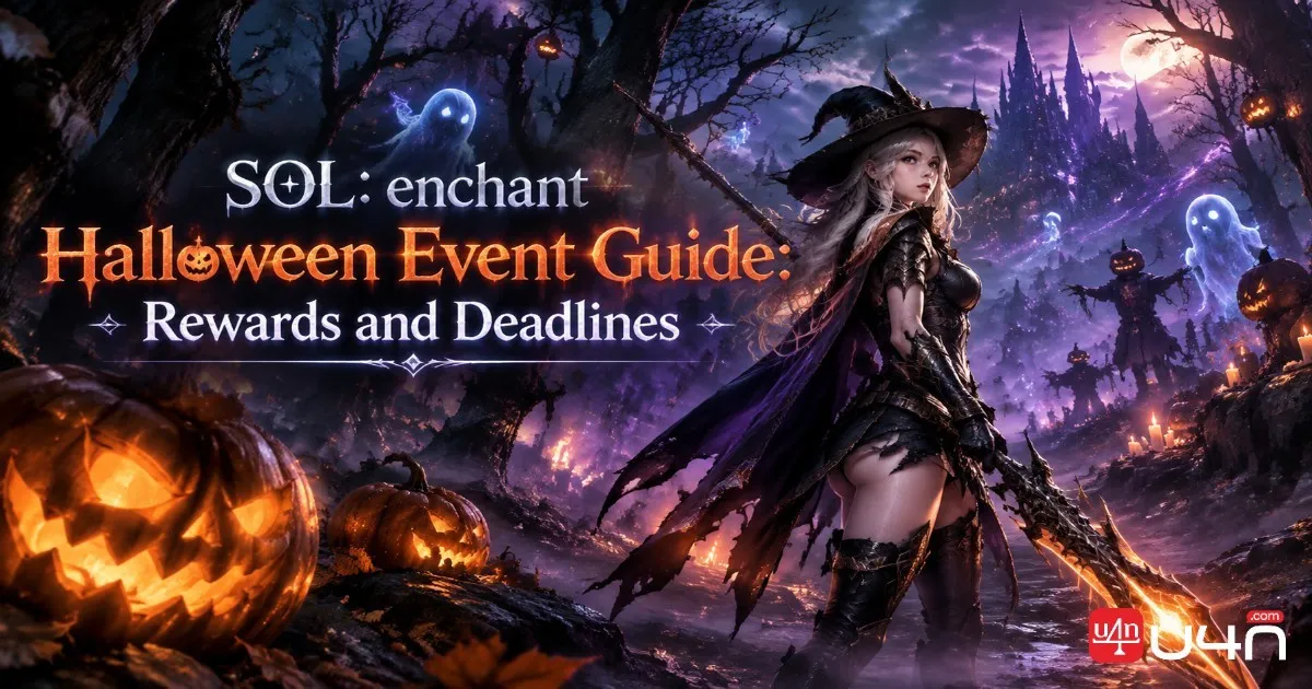 SOL: enchant Halloween Event Guide: Rewards and Deadlines
