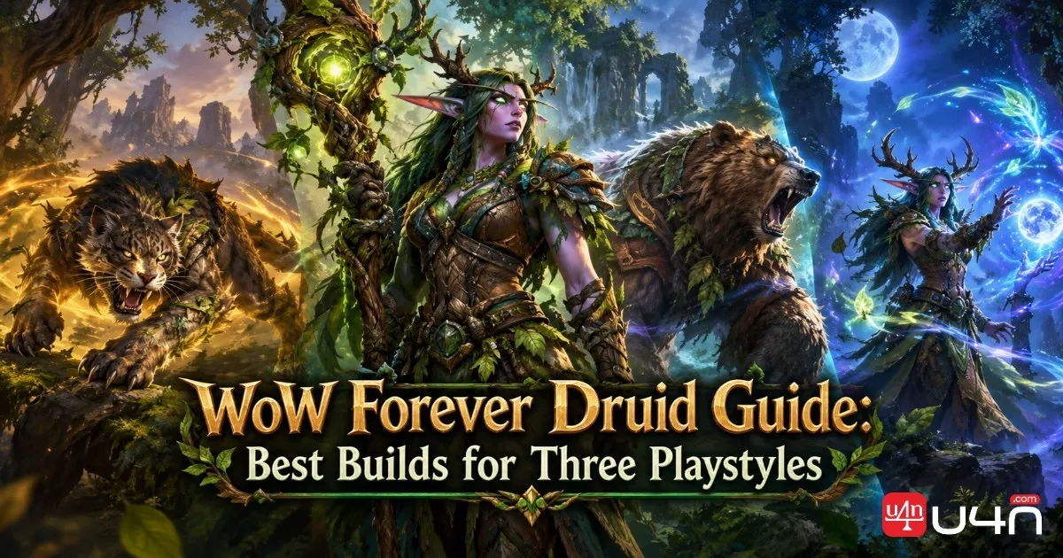 WoW Forever Druid Guide: Best Builds for Three Playstyles