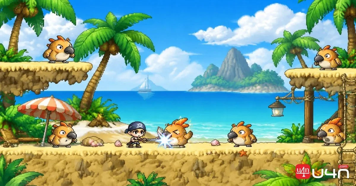 MapleStory Classic World training areas for levels 36 to 70