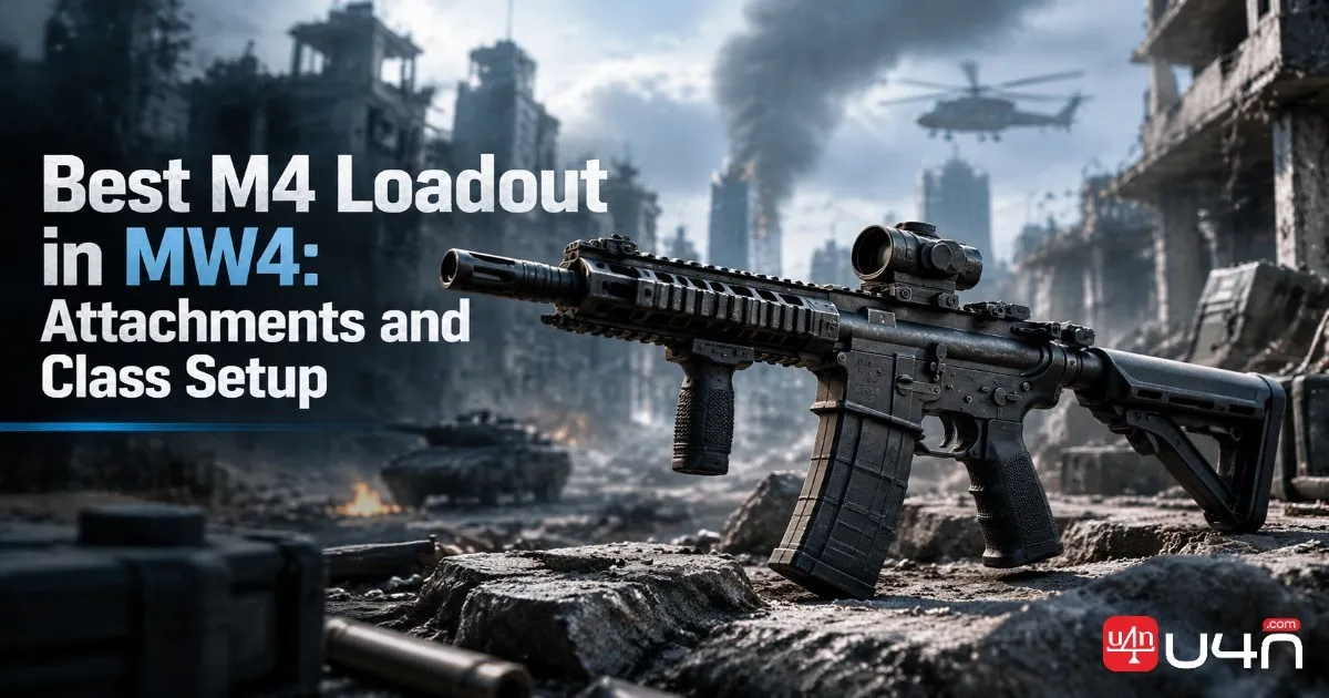 Best M4 Loadout in MW4: Attachments and Class Setup