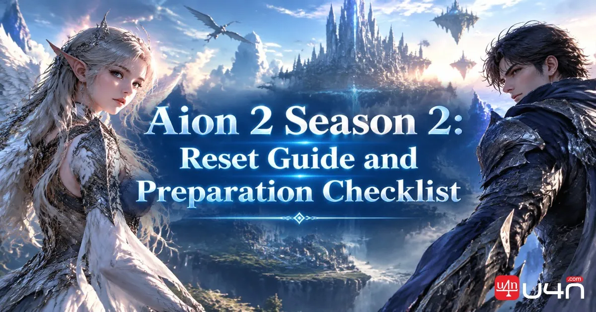 Aion 2 Season 2: Reset Guide and Preparation Checklist