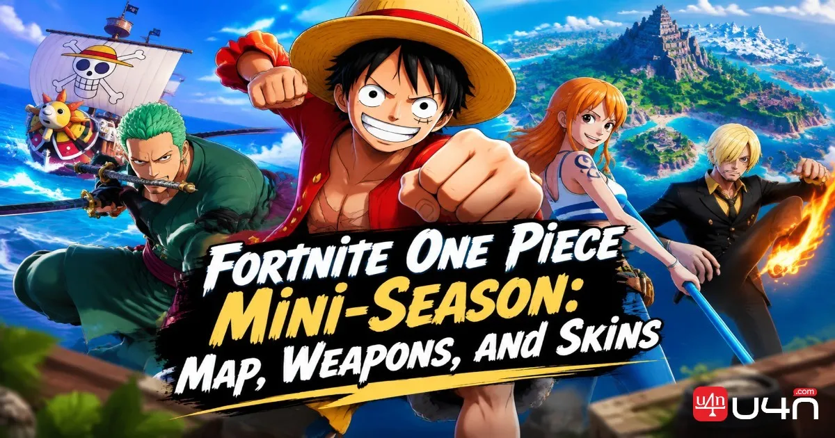 Fortnite One Piece Mini-Season: Map, Weapons, and Skins