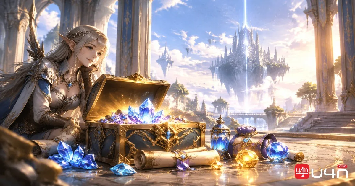 Aion 2 attendance event rewards featuring Soul Crystals, Odyle Energy, and character progression items