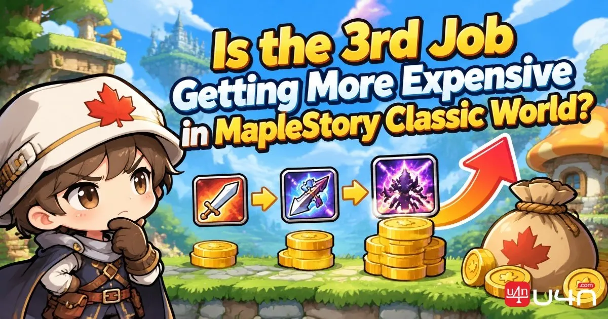 Is the 3rd Job Getting More Expensive in MapleStory Classic World