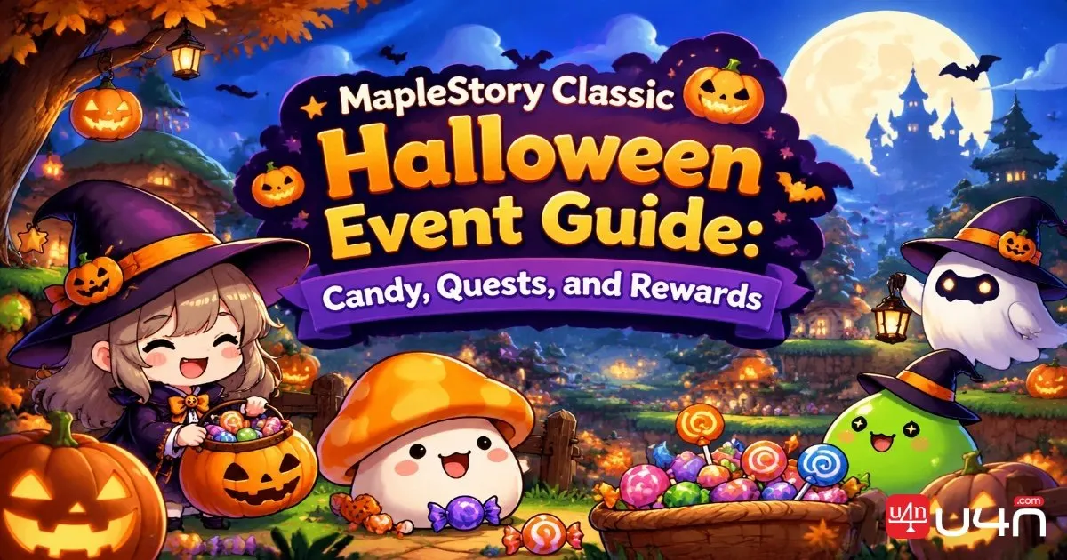 MapleStory Classic Halloween Event Guide: Candy, Quests, and Rewards