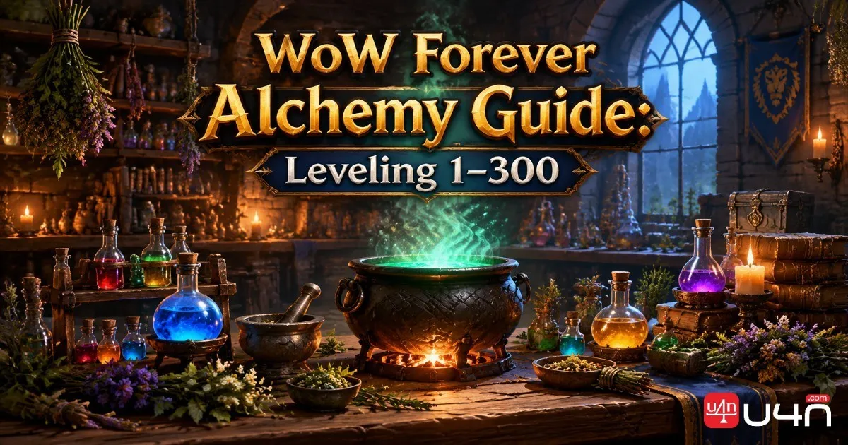 WoW Forever Alchemy Guide: Leveling 1–300