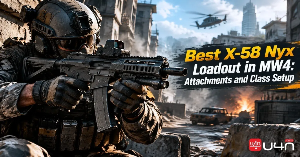 Best X-58 Nyx Loadout in MW4: Attachments and Class Setup