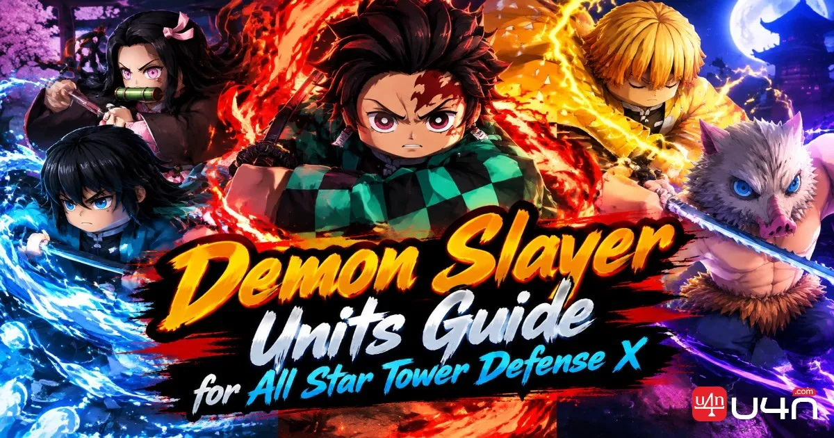 Demon Slayer Units Guide for All Star Tower Defense X