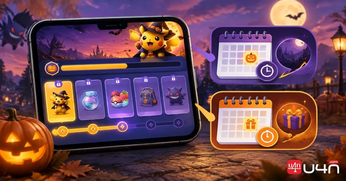 Pokémon GO Halloween 2026 GO Pass rewards and deadline reminders