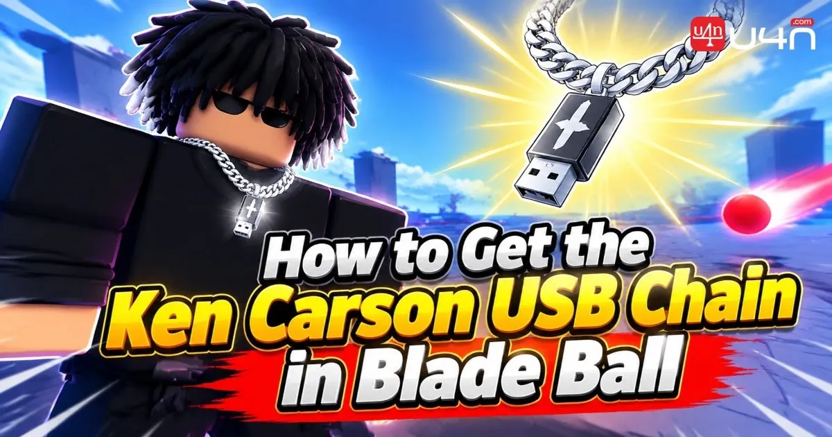 Blade Ball에서 Ken Carson USB 체인 획득 방법