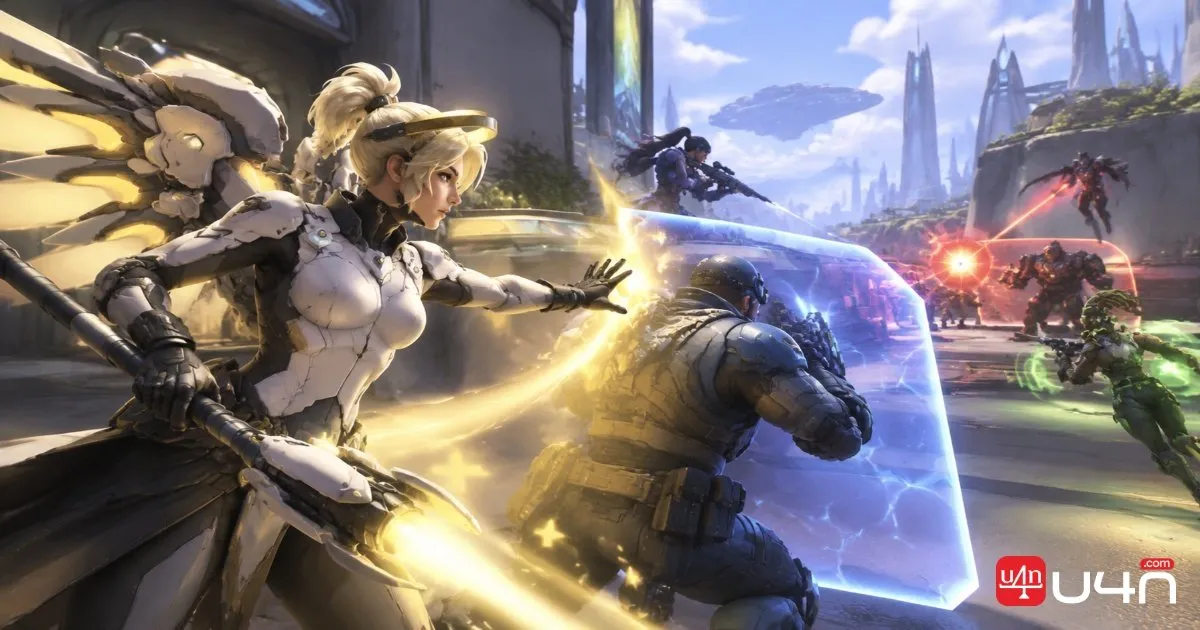 Supporthelden in Overwatch heilen Verbündete und bieten während eines Teamkampfs zusätzlichen Nutzen