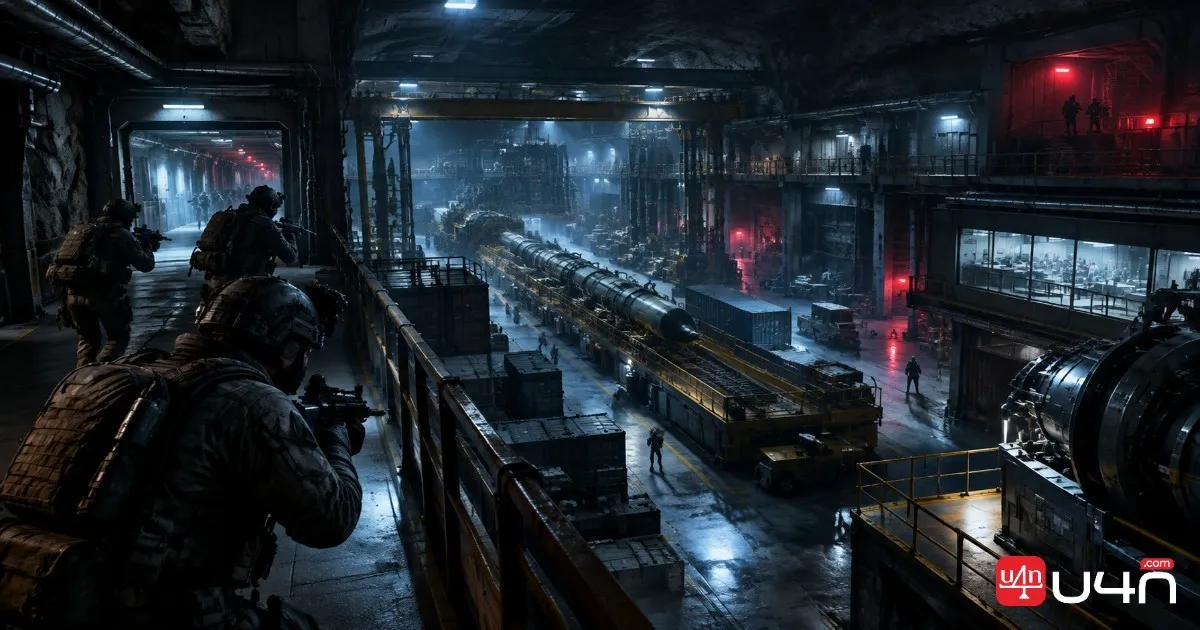 MW4 DMZ X01 Black Site underground weapons facility