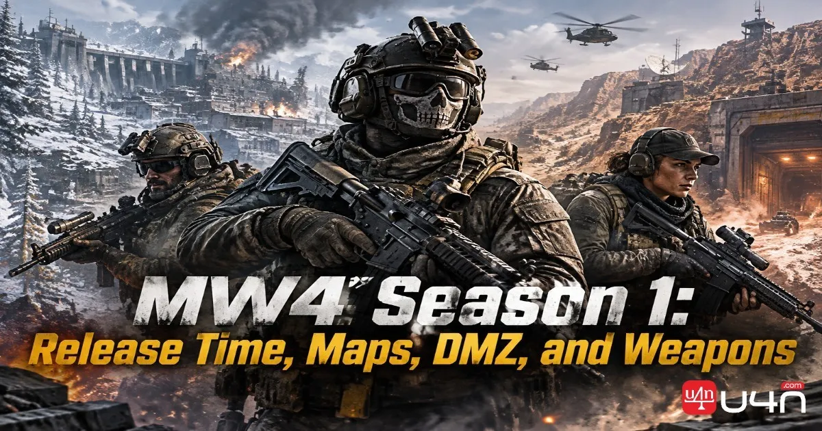 MW4 Saison 1: Startzeit, Karten, DMZ und Waffen