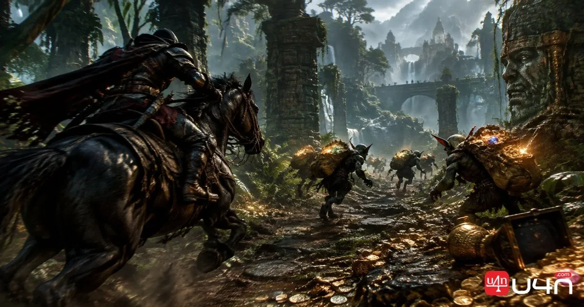 Diablo 4 adventurers exploring Kyovashad while preparing for the Halloween Goblin event and collecting seasonal rewards