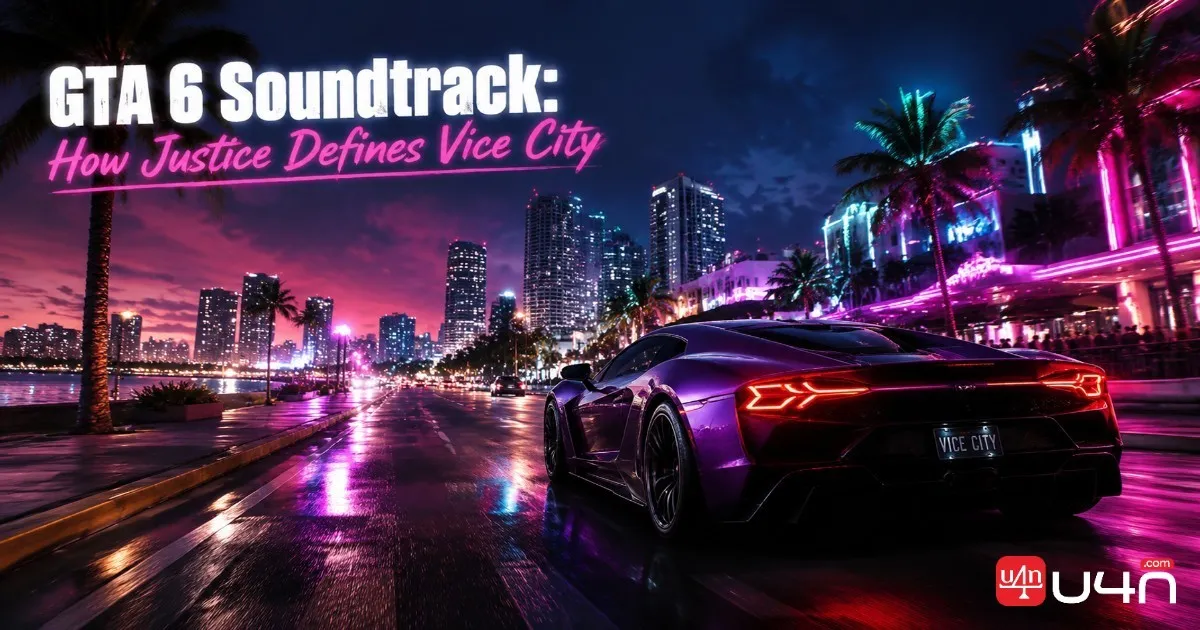 GTA 6 Soundtrack: How Justice Defines Vice City