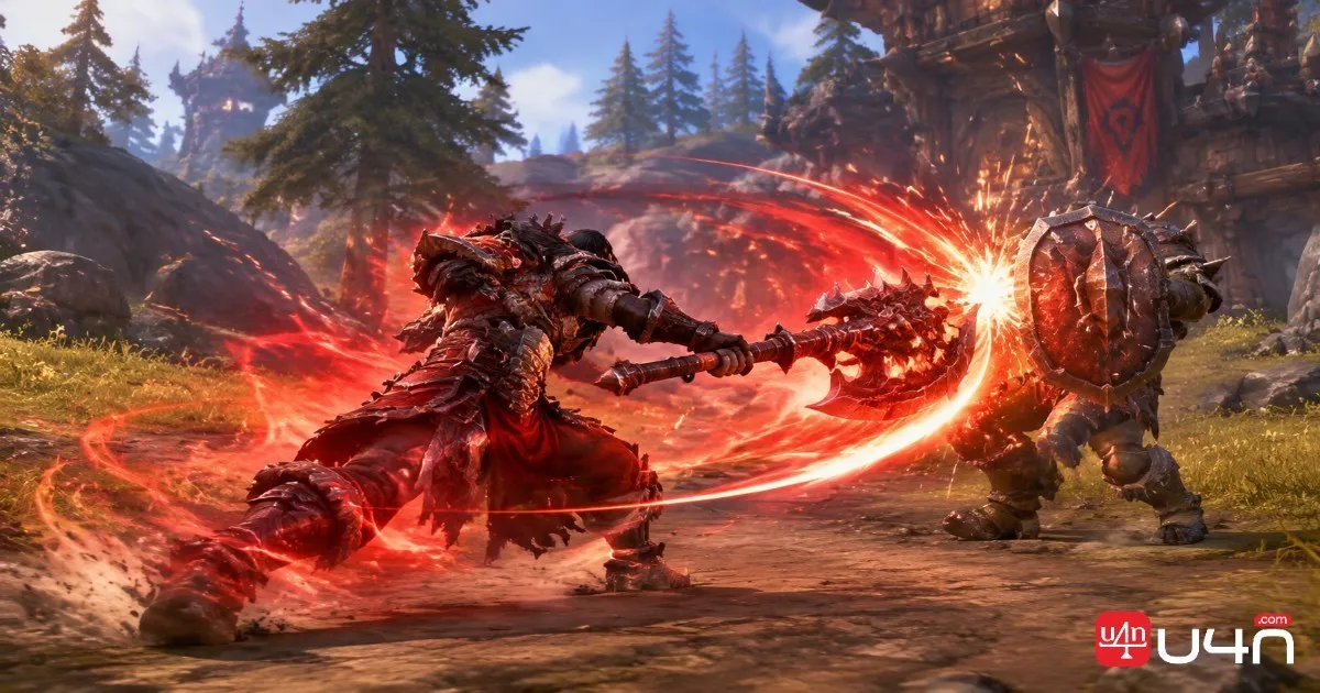 Warriors must accumulate Rage through combat and choose appropriate attack skills based on their current resource levels.