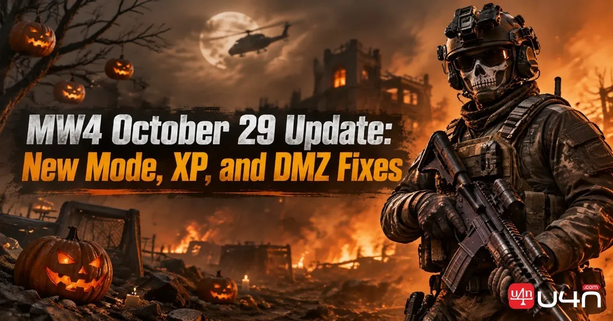 MW4 October 29 Update: New Mode, XP, and DMZ Fixes