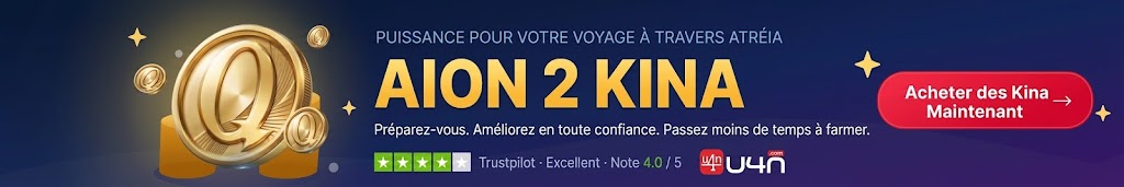 Acheter des Kinahs AION 2 sur U4N