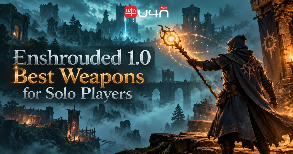Enshrouded 1.0 Best Weapons for Solo Players