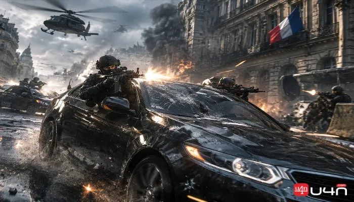 Modern Warfare 4 paris chase