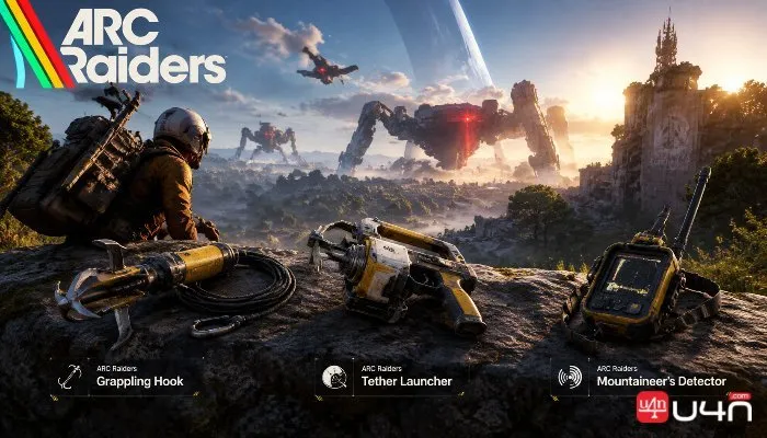 The Grappling Hook, Tether Launcher and Mountaineer_s Detector