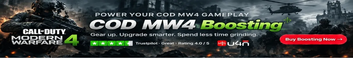 Buy COD MW4 Boosting from U4N