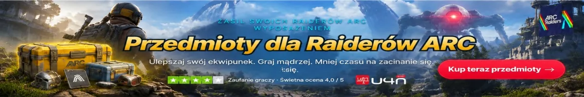 Kup przedmioty/schematy do ARC Raiders na U4N