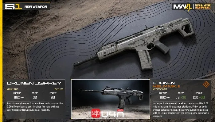 MW4-SEASON-1-New Weapons in Modern Warfare 4 Season 1