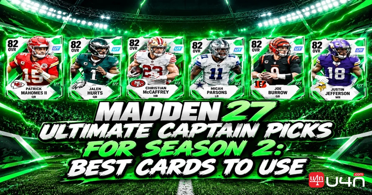 Madden 27 Ultimate Captain Picks for Season 2: Best Cards to Use