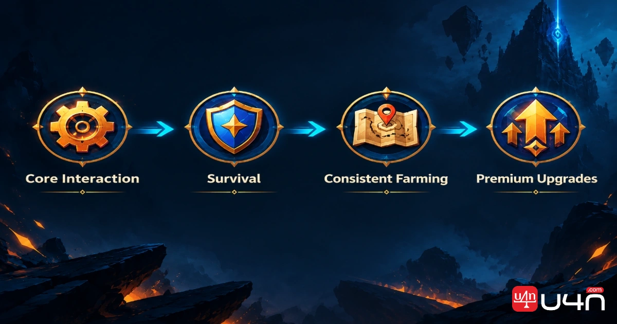 Tartarus build upgrade priorities and progression checklist