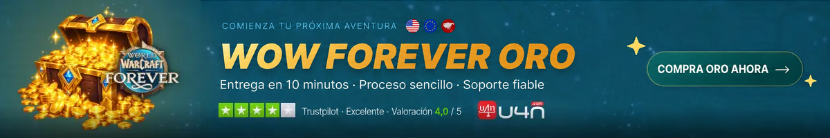 Compra oro para WoW Forever en U4N