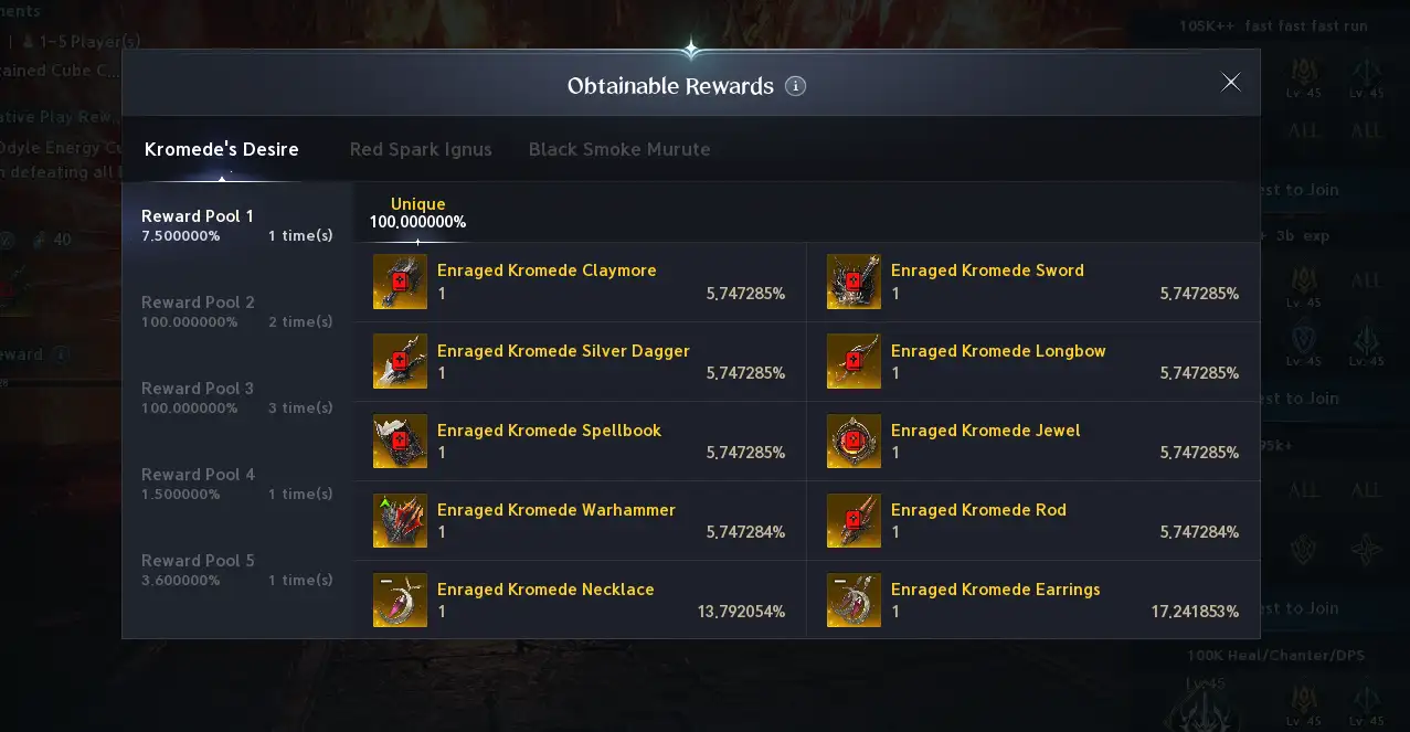 Conquest  Complete the challenge to get prizes | Europe Elyos > Vaizel