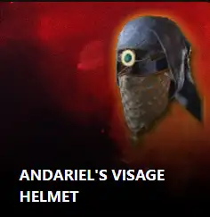 Andariel's Visage helmet | Battle.net
