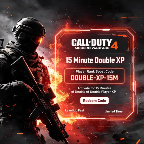 15 Mins Rank 2XP/Double XP Token | All