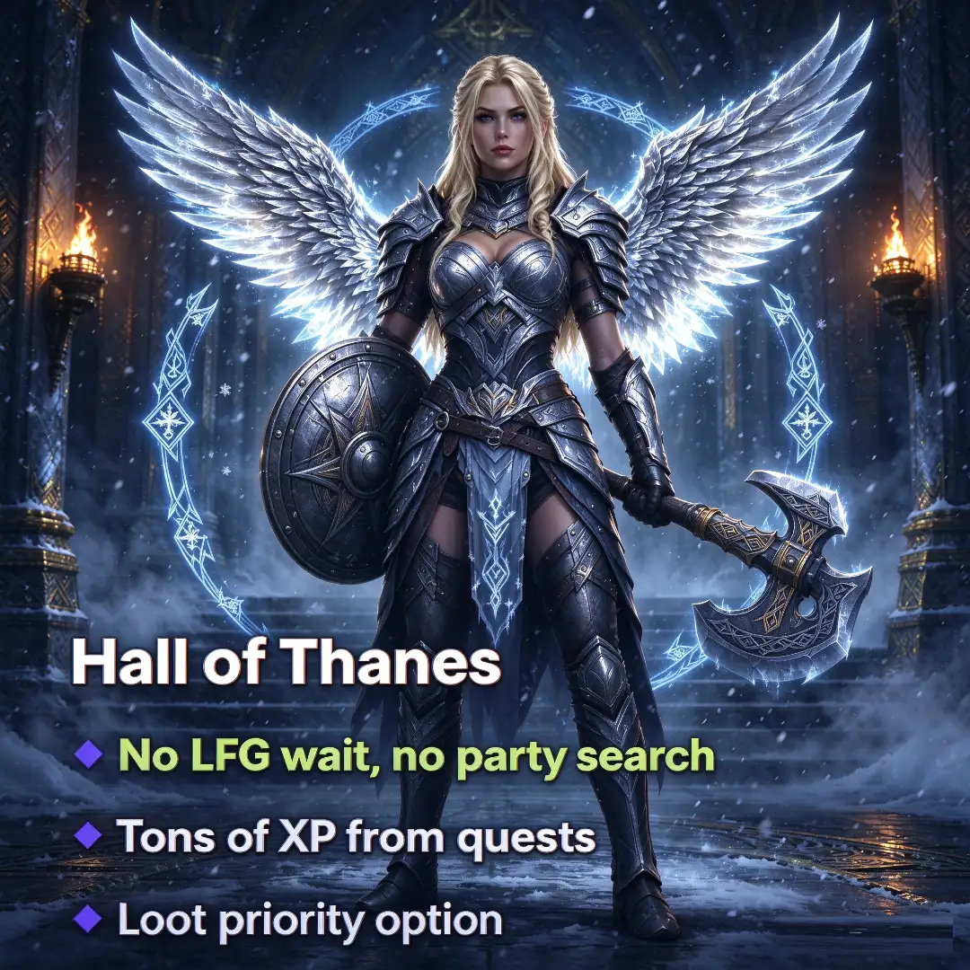 WoW Forever Hall of Thanes Boost | Beta Server US > PVE - Alliance
